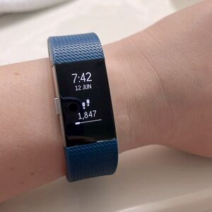 Fitbit charge 2 - fitness wearable watch, step counter and heart rate
